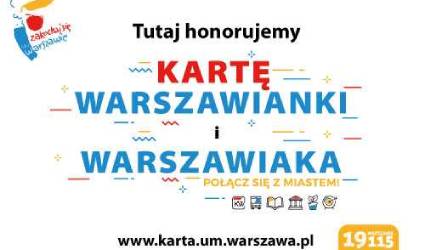 Karta warszawianki / warszawiaka