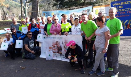 Zakończenie sezonu Nordic Walking pod "Białym Orłem".