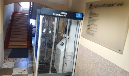 Mobilny system dezynfekcji już działa